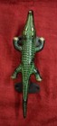 Alligator Shape Door Handle Nature Jungle Theme Handmade Brass Crocodile Vr262