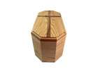 Premium Oak Companion Urn With Walnut Cross