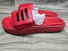Adidas Mens Alphabounce 2 0 Slides Mens Size 7 Sandals Ncaa Louisvile Red Ji2522