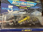Vintage    94 Babylon 5 Micromachines W spacestation-vorlon Transport-green Ship