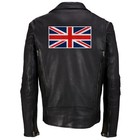 Large Uk Flag Patch Embroidered Iron-on Union Jack Great Britain England 