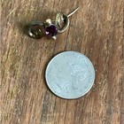 Antique Victorian Genuine Amethyst Gemstone Brooch Pin