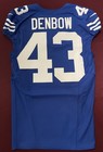 Trevor Denbow Indianapolis Colts Nfl Authentic Team Issued Game Jersey  smu 