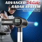 Upgrade Baseball Radar Gun With Tripod led   Lcd Dual Display  Accuracy Speed Ra