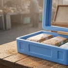 Insulated Food Warmer Box Recessed Handles Non Electric Food Warmer Shallow