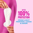 Carefree Panty Liners For Women  Thong Liners  49 Count  pack Of 1 