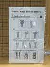Macrame Board Cork Craft Grid 11    X 15     Knotting Mat Beginner  Crafts  Handmade