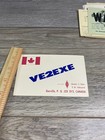 Vintage 1987 Ve2exe Canada Ham Radio Qsl Card Homer Dion Iberville Quebec