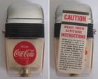 Scripto Vu-lighter C 1960   drink Coca-cola   flint Channel Cleared   unused And Minty