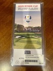 2025 Ryder Cup Official Ticket Commemorative Bethpage Black - Limited Edition