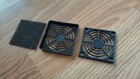 60mm Fan Filter  Black  Abs Plastic -- Ventilator Grill Protector Guard