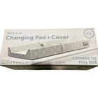 Joolbaby-changing Pad   Cover Padded Non-skid Belt Gray white Cloud 31 25 -read 