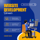 Custom Bookkeeping Service Website Design - Modern  Professional   Responsive