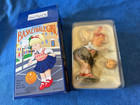 1999 Schylling Collector Basketball Girl Mechanical Tin Toy Wind-up W  Key New