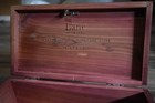 Vintage Lane Cedar Chest Small Promo Box  Wood  No Key  Metairie  La
