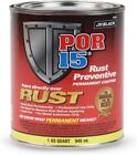 Por-15 45404  semi Gloss Black Rust Preventive Paint - 1 Quart Fresh Stock New 