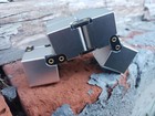 Silver Aluminum Infinity Cube Fidget Toy Anxiety Stress Adhd Ocd Adults Kids 
