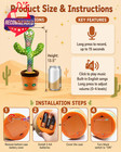 Interactive Baby Toys Dancing Talking Cactus Toy  Singing Musical   Record