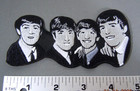 The Beatles - B w - Embroidered Iron-on Patch - 5 
