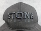 Vintage Stone Brewing Escondido California Craft Beer Hat Snapback Black