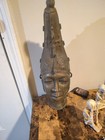 The Object In The Image Is A Bronze Head From The Kingdom Of Benin 