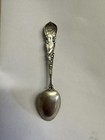Native American Indian Sterling Souvenir Spoon Portland Web Foot 5 