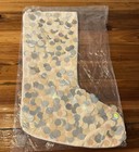 Nwt West Elm Lot Of 3 Sequin Christmas Stockings Red  White   Turquoise