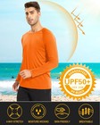 Magcomsen Long Sleeve Shirts For Men Rashguard Swim Uv Sun Running Workout