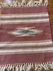 Ortega s Weaving Shop Chimayo Handwoven 100  Wool Table Topper