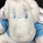 Disney Store Exclusive White Blue Eeyore 12  Plush Doll Stuffed Animal 