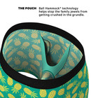 Shinesty  pineapple Express  Tropical Ball Hammock   Pouch Boxer Briefs With Fly