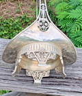Antique Victorian Silver-plated Handled Basket Brides Frame Centerpiece Meriden