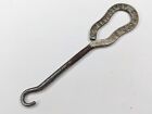 C1900s Hudson  Iowa Button Hook W j  Gutknecht Bank Advertising Shoe Boot Ia 6a