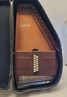 Vintage Autoharp Oscar Schmidt Os-15b With Case   Tool   2 Picks