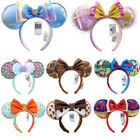218  Styles Disney Parks Headband Loungefly Magical Bow Sequin Minnie Ears Us