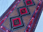 4x6 Ft Collectors Piece Rug  Afghan Handmade Geometric Wool Area Rug 