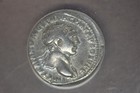 Ancient Roman  Trajan   Ad 98-117    Ar Denarius- Anacs Vf-30