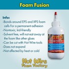 Hot Wire Foam Factory Foam Fusion Nontoxic Glue For Styrofoam  Eps  And Xps
