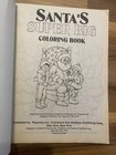 Vintage 1993 Santas Super Big Coloring Book Creative Child Press Christmas