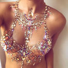 Mixed 1400pcs Ab Colour Gems Jewels Flatback Rhinestones  Assorted Shapes Rhines