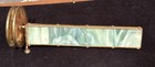 Vintage  Hand Crafted Stained Glass   Copper Leaded Kaleidoscope Toy 9 Inches
