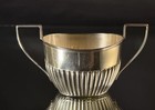 Antique Gorham Sterling Silver Sugar Bowl And Creamer Set  Pattern 4287 Flutted
