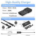 For Hp Omen 15 16 17 Gaming Laptop 200w Charger 15-ax ce dc Tpn-ca03 da10