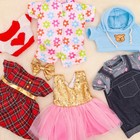 Bear Clothes Outfit With A Bear Doll  Fit Most 12-16 Inch Bears Stuffed Cloth   