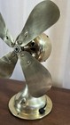 Fort Wayne Electric Works Woods System Solid Brass Antique Electric Fan Fwew