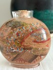 Chinese Inside Painted Glass Snuff Bottle Qingming Festival Scene By Xu Qin