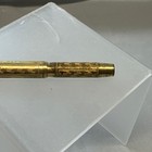 Vintage 1930s De Luxe Junior Fountain Pen Brass Pocket Ink Pen Pendant
