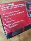 Ultra Pro Semi Rigid Card Holders Grading Submissions Psa bgs Sealed Box Of 200