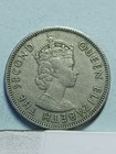 World Coin - Seychelles Half Rupee 1960