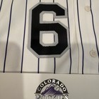 Juan Pierre Game Used Jersey Colorado Rockies Team Loa  photo Matched    rookie 